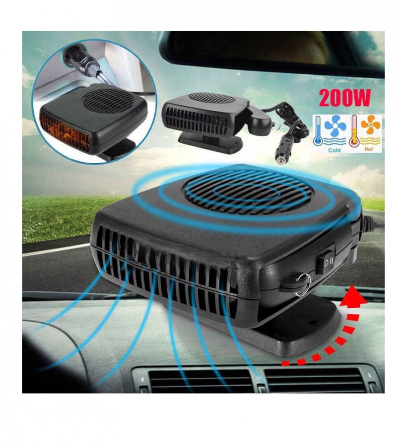 12V Portable Car Vehicle Heating Cooling Heater Fan Car Defroster Demister