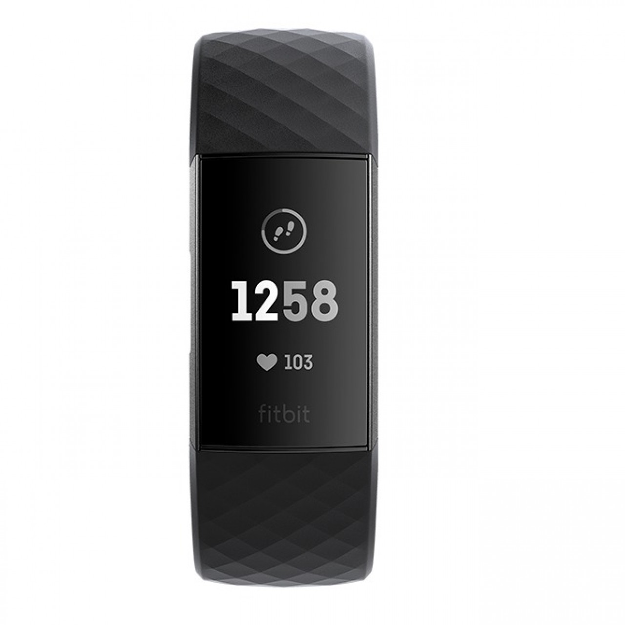 Fitbit Charge 3 Smart Watch - Black Aluminum Tracker