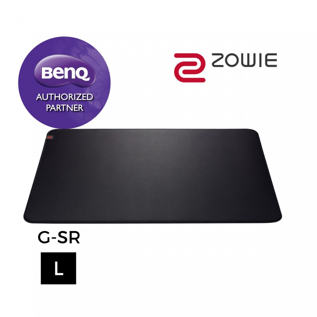 17.BenQ Sports Gaming Mouse pad ZOWIE G-SR – 3.5 mm Thick – Rubber Base - Black