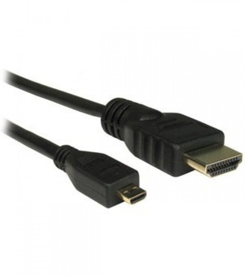 1M HDMI to Micro HDMI Cable - Black