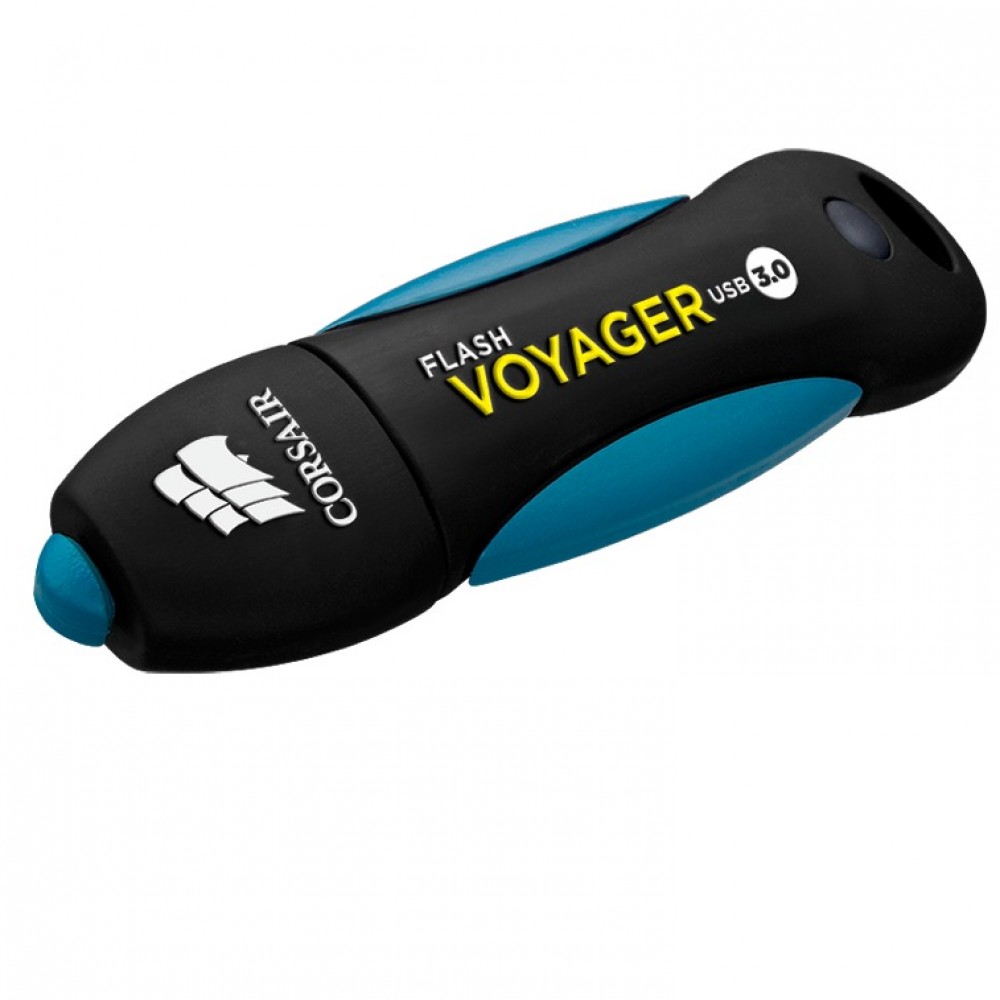 22. Corsair Flash Voyager® - 16GB Storage - 3.0 Flash Drive – Shock Proof – Water Resistant