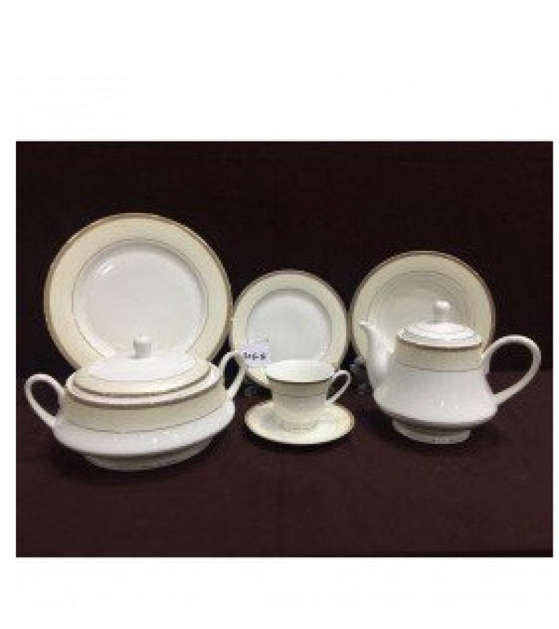 75 Classic Piece Bone China Dinner Set - 8 Person Serving - 22KG