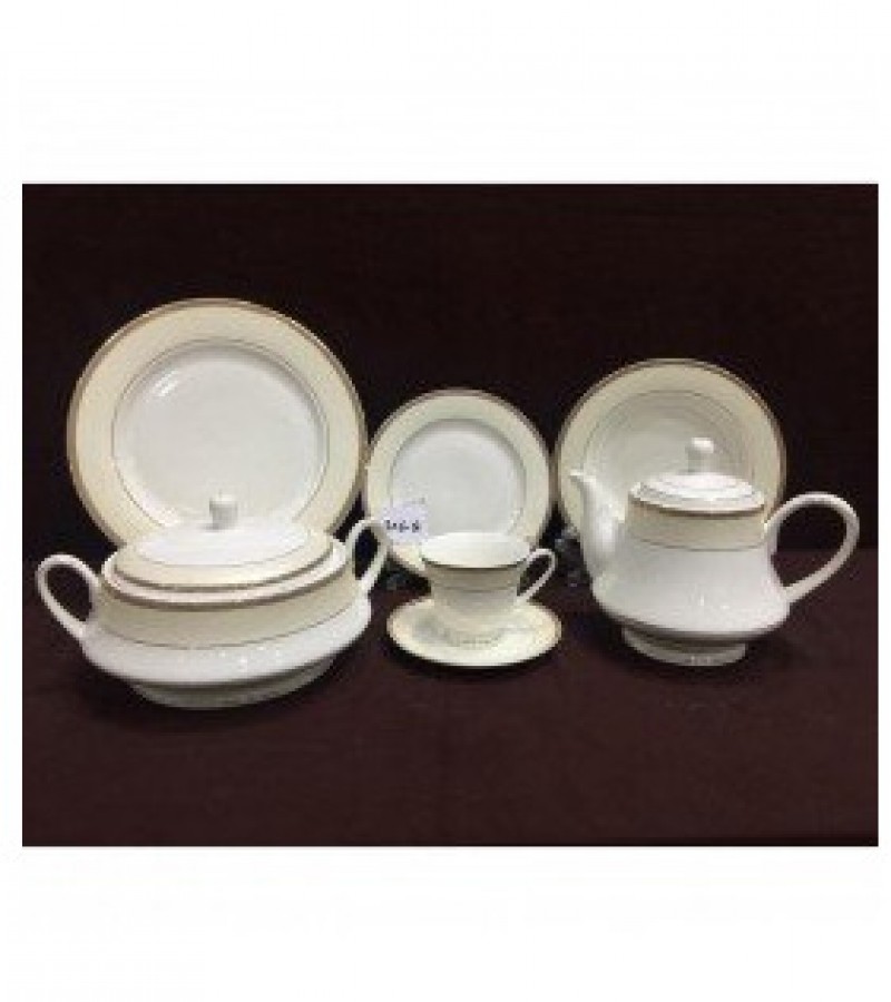 75 Classic Piece Bone China Dinner Set - 8 Person Serving - 22KG