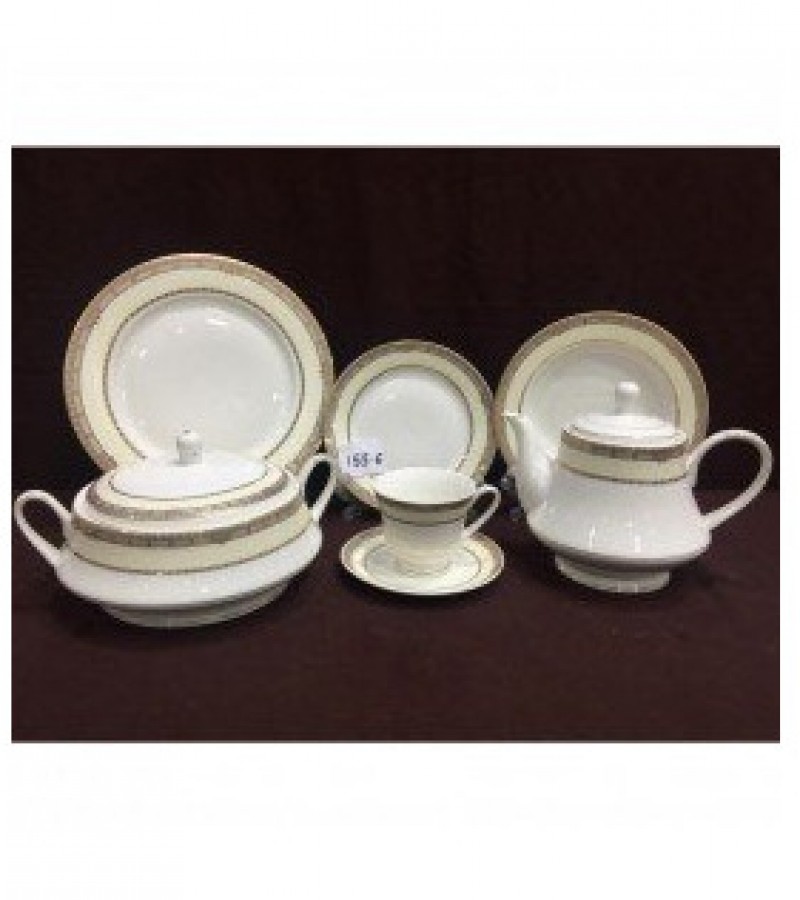75 Piece Amazing Bone China Dinner Set - 8 Person Serving - 22KG