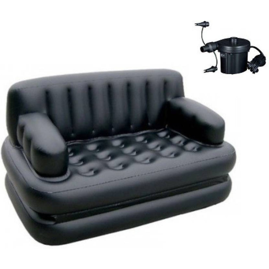 Air Pumped Sofa Cum Bed With Free Air Pump - 5 in 1