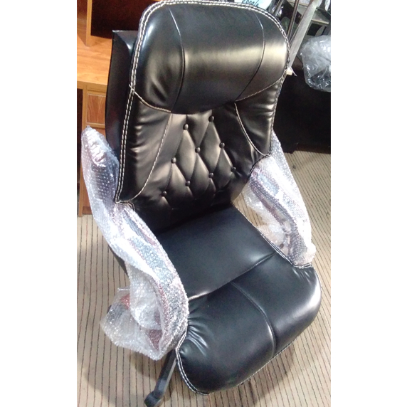 Executive Office Chair - 5 wheeled moving chair(Jin Model) - Black