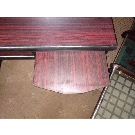 Wooden Table For Computer - 2H X 3L - Maroon