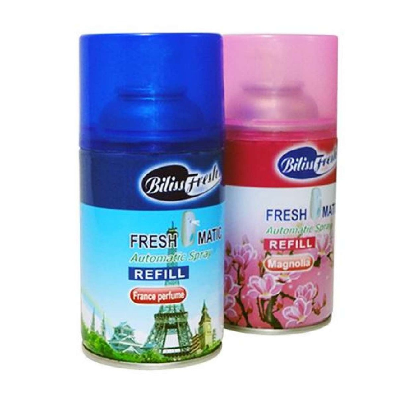 Air Freshmatic 3 Refills Automatic Spray, Fresh Scent, (300ml), Air Freshener