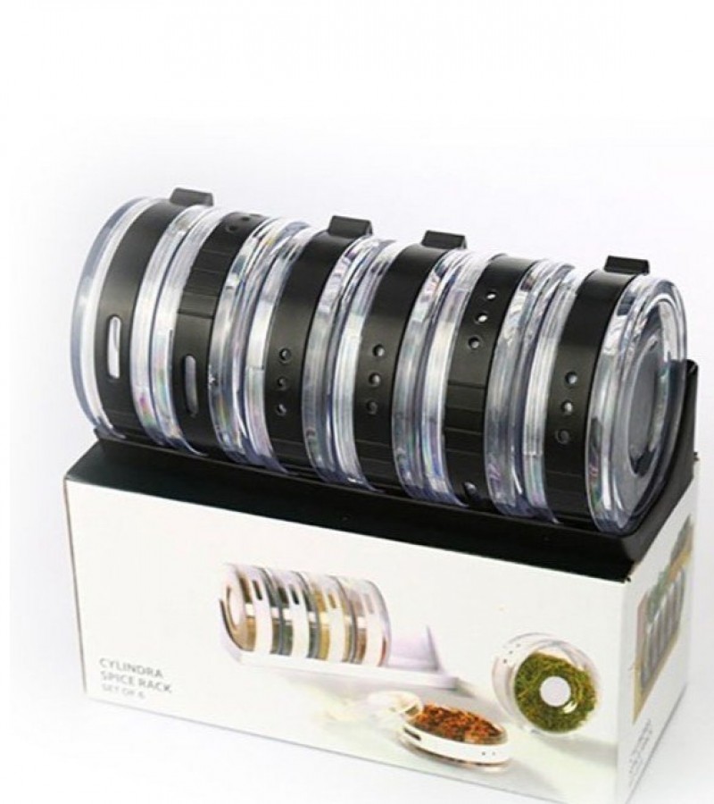 Cylindra Spice Rack Set of 6