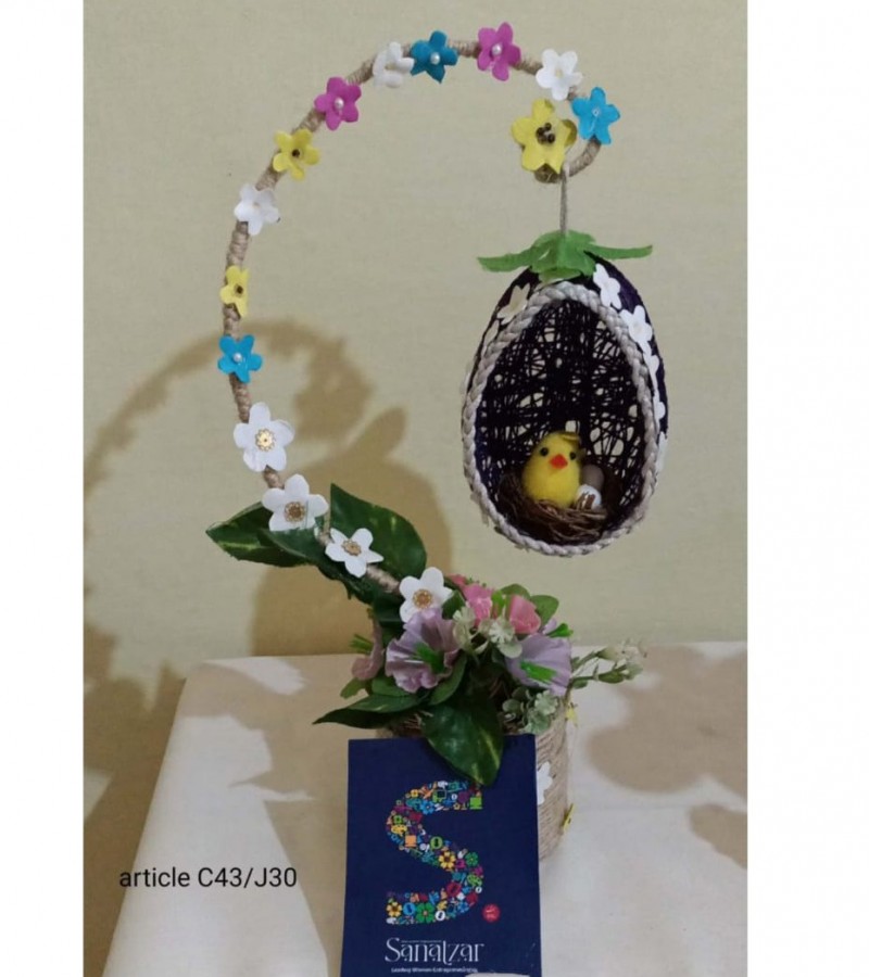 Handmade Parrot house decoration piece