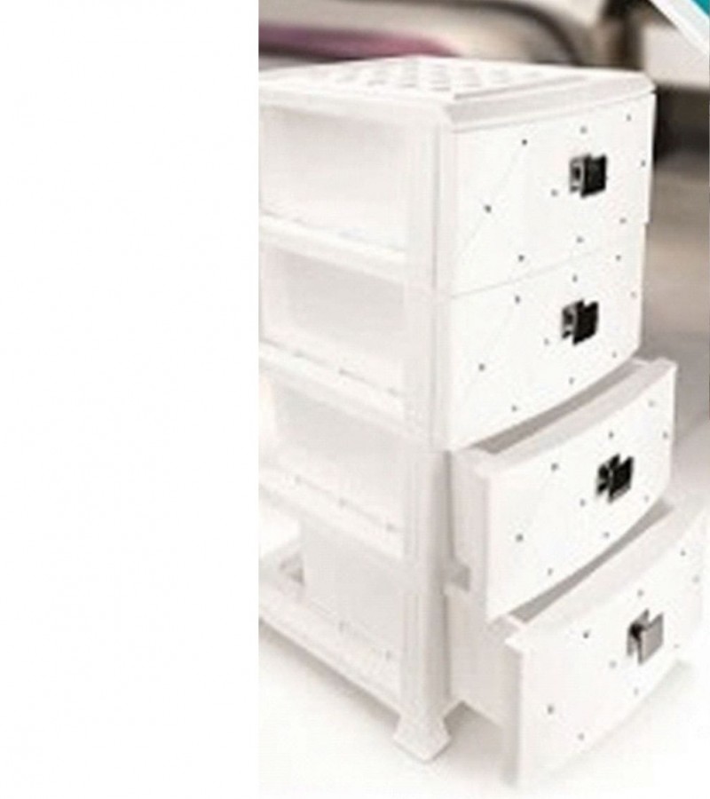 Homeket 4 Floor Big Drawer Plastic code (05250)