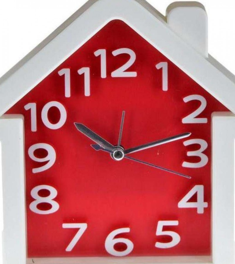Hut Shape Alarm Table Clock