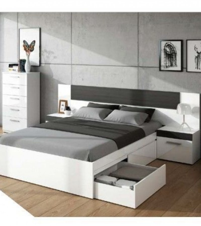 King Size Bed Set with Chester