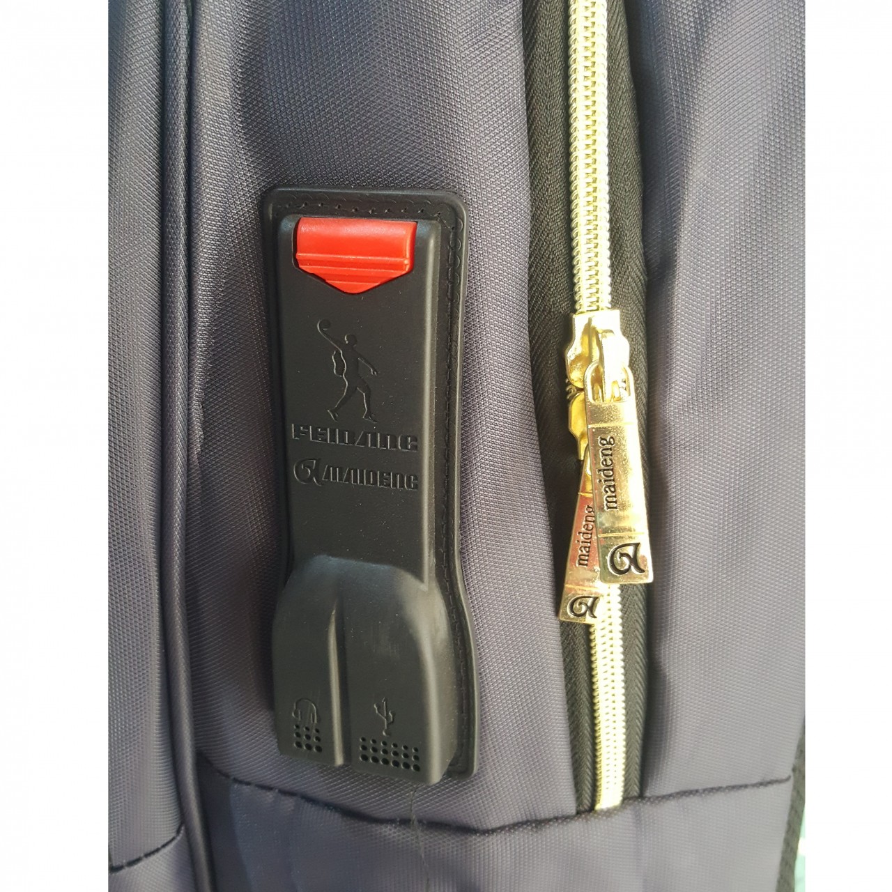 Laptop Backpack, School/ College Bag With Built In Hands Free & Charger Port