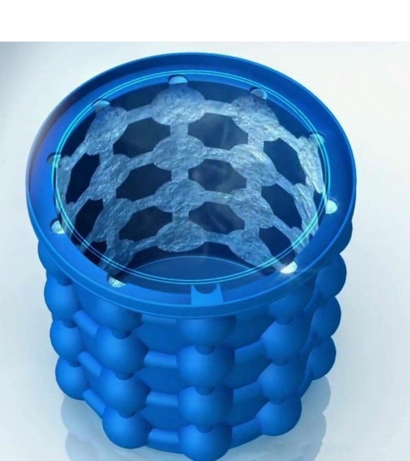 Latest Ice Cube Maker Cup - Blue