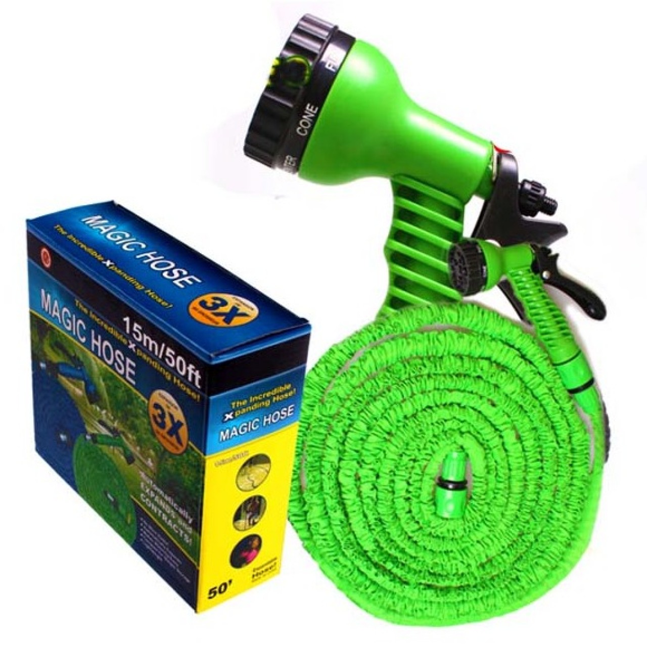 Magic Hose 3x Expandable Garden Hose Pipe