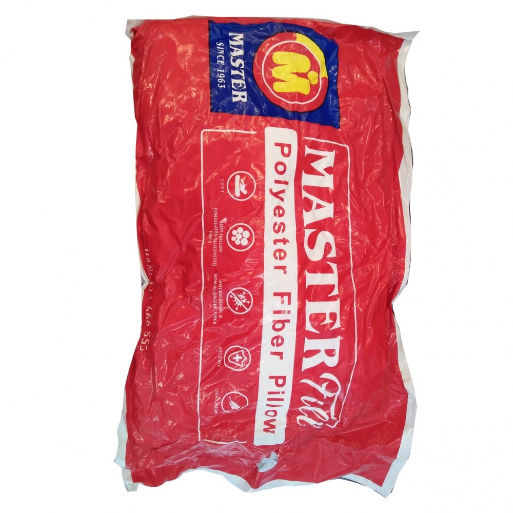 Master Fill Polyester Fiber Pillow - Antibacterial & Non-Allergenic