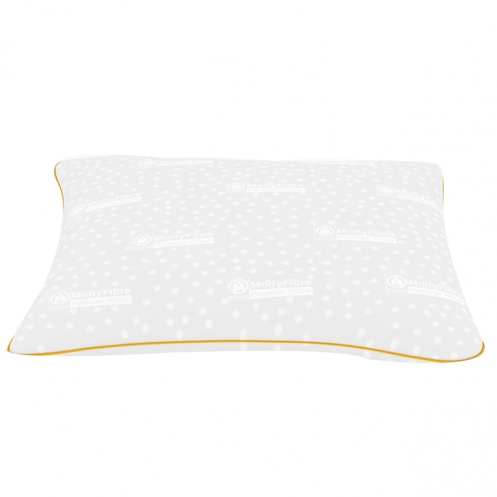 Master Molty Gold Bail Fiber Pillow - Antibacterial & Non-Allergenic