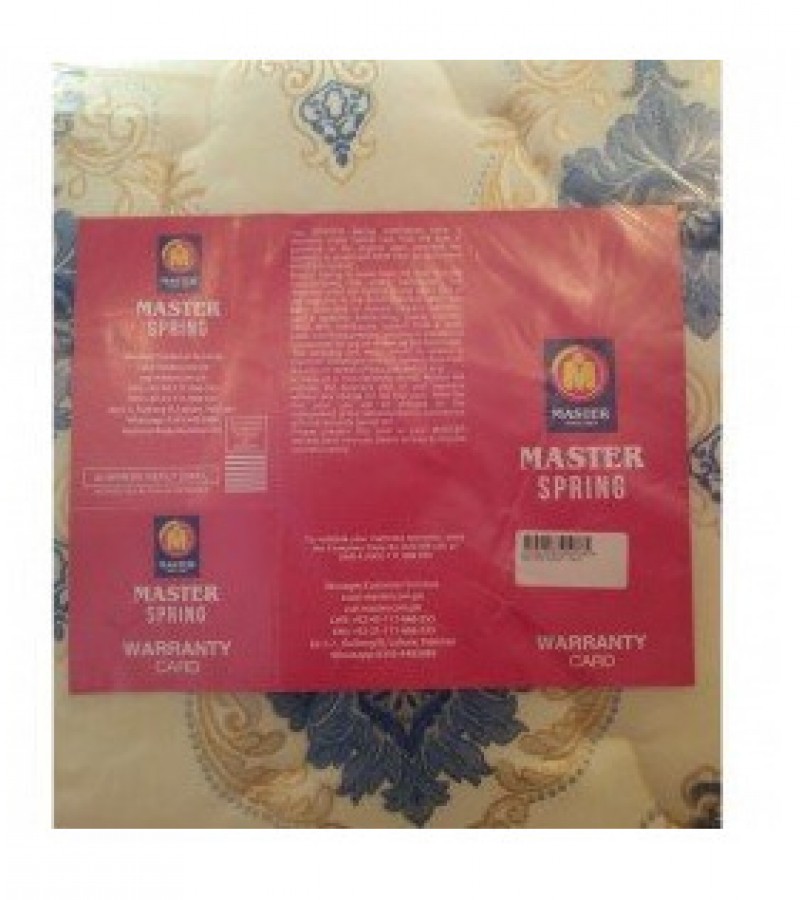 Master Spring Mattress - Size 8”