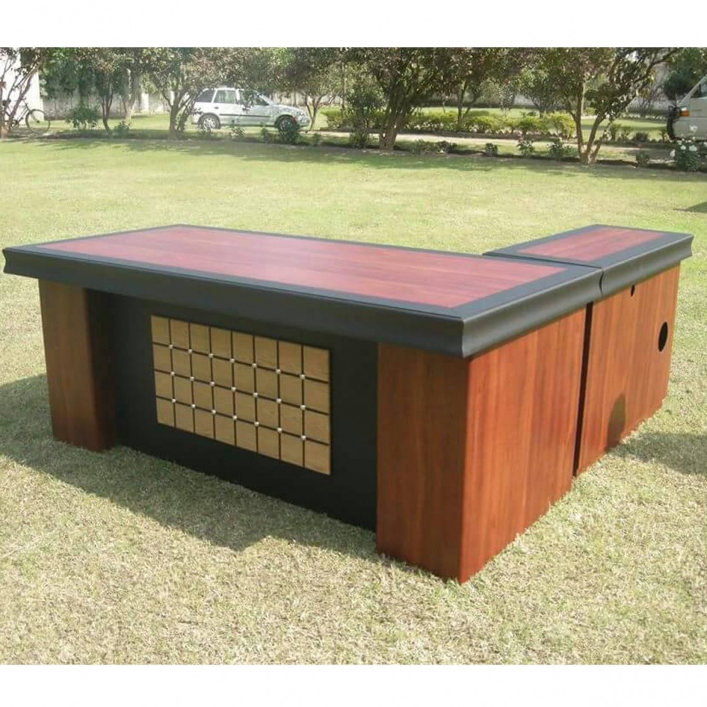 MDF & PVC Wooden Office Table - Move Able & Folding Table