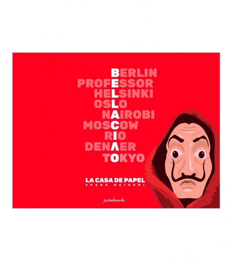 Money Heist Wall Poster