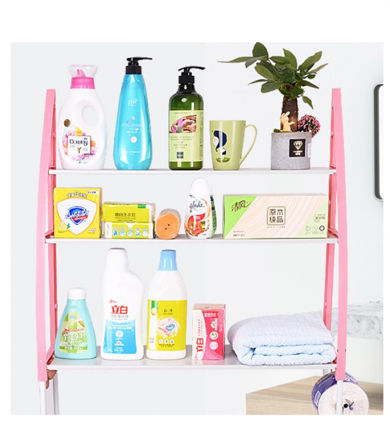 Over The Toilet 3 Tier Metal Shelf Rack For Bathroom Storage