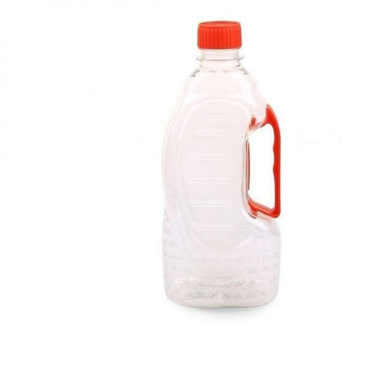 Pack of 4  Water Bottles - 1L - Transparent