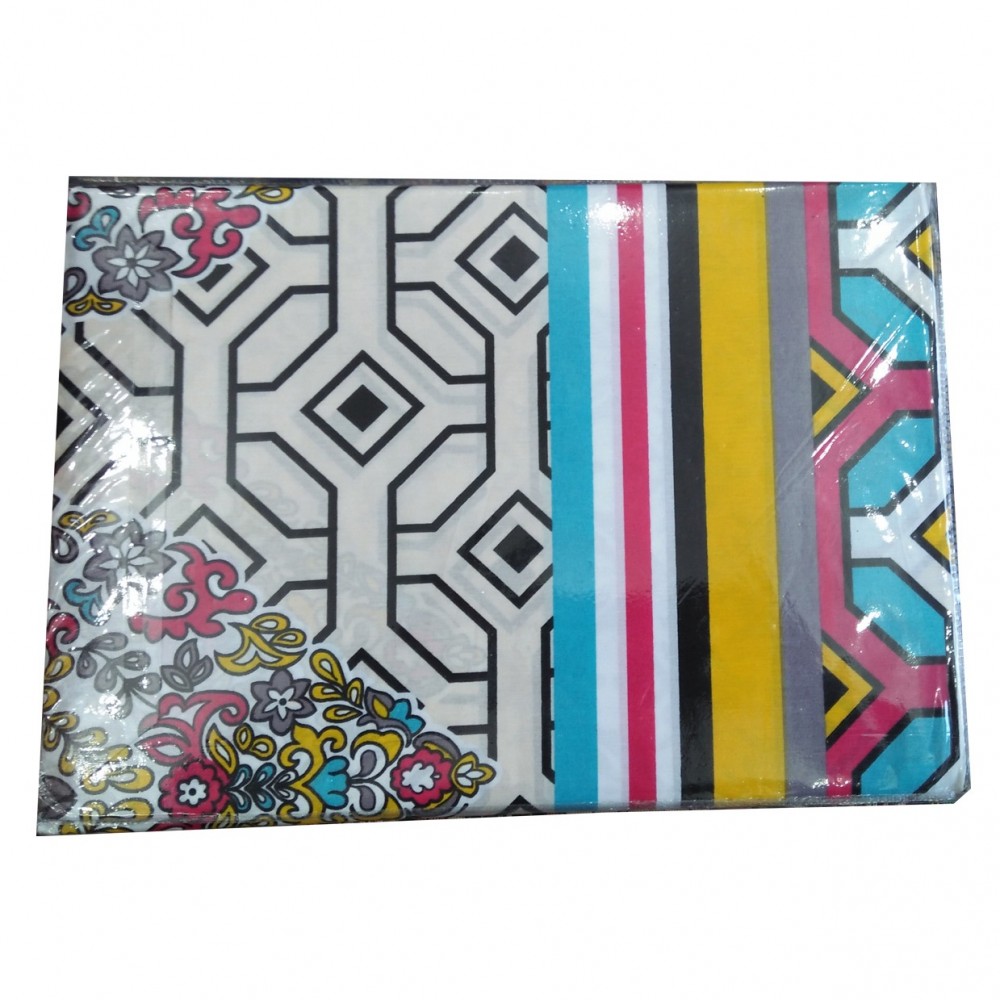 Pasha Collection Double Bed Sheet Des-9503 With 2 Pillow Covers