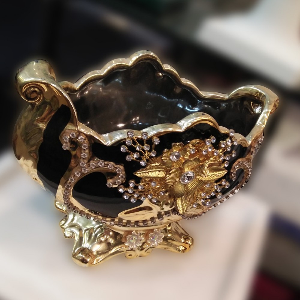 Porcelain Decorative Basket For Home Decoration