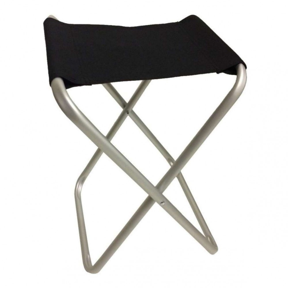 Portable Folding Stool With High Strength Coated Steel Pipe, Outdoor Folding Chair