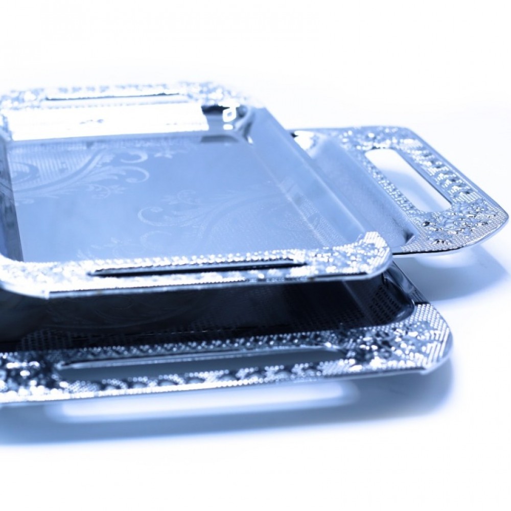 Premium Quality Stainless Steel Serving Tray Set