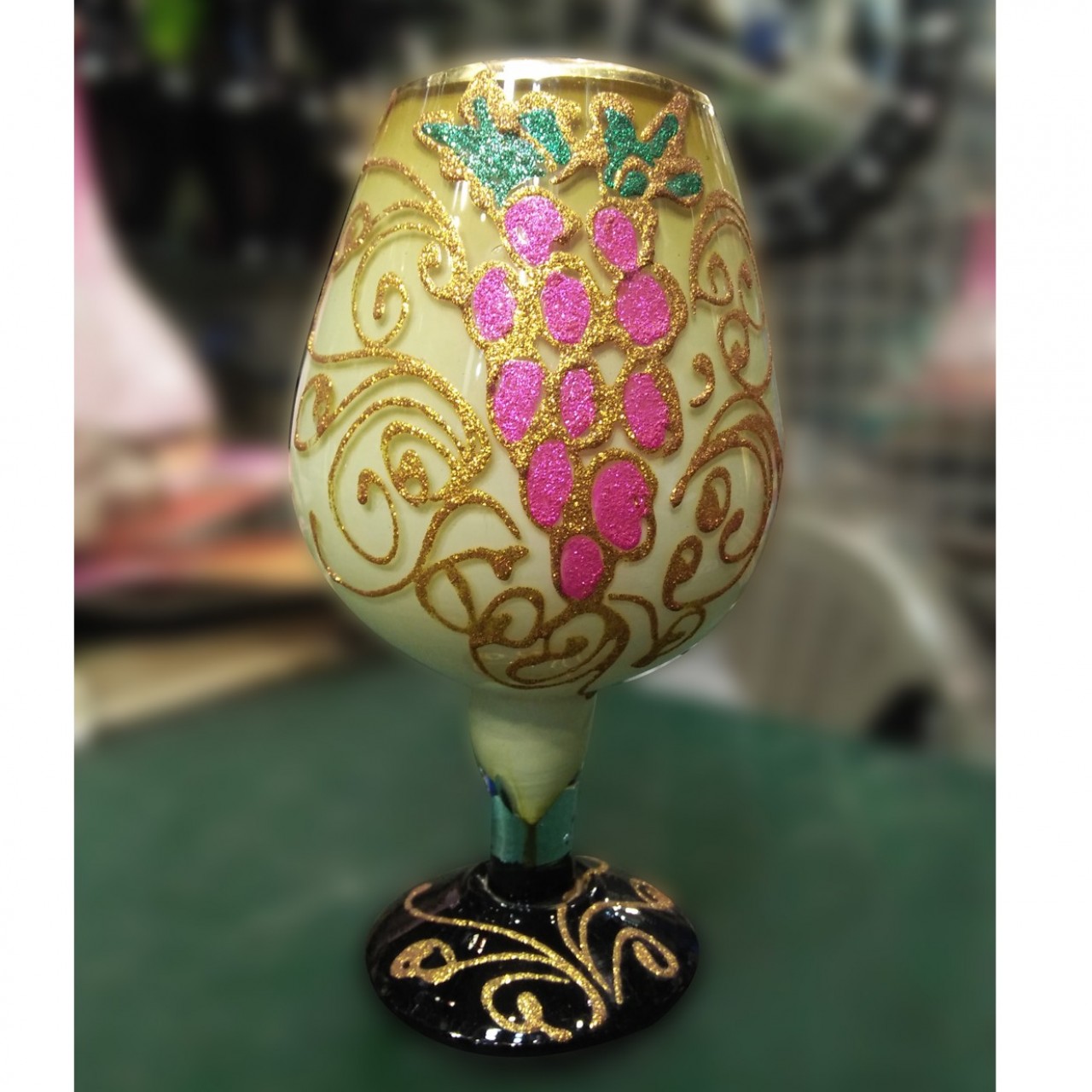 Printed Jaam Glass For Wedding & Home Decoration