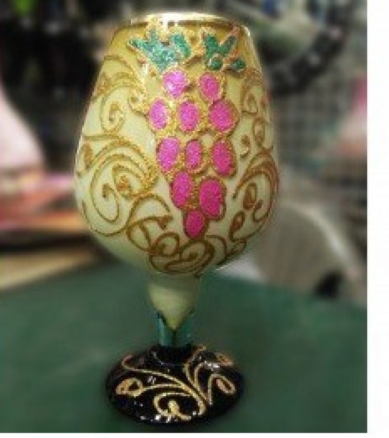 Printed Jaam Glass For Wedding & Home Decoration
