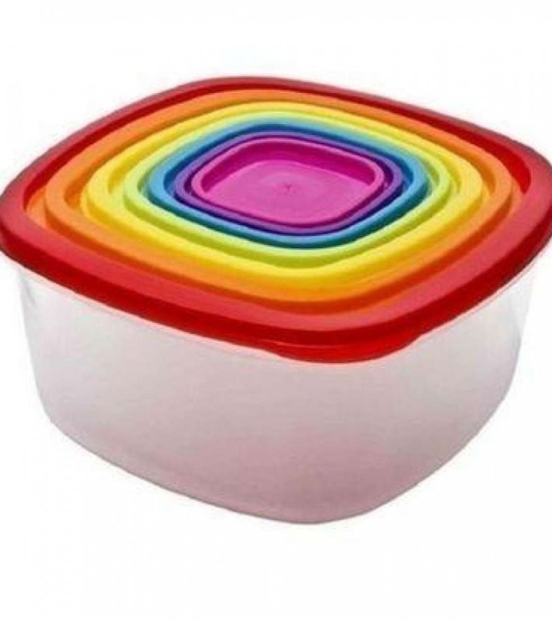 Rubian Pack Of 7 - Microwave Fresh Box