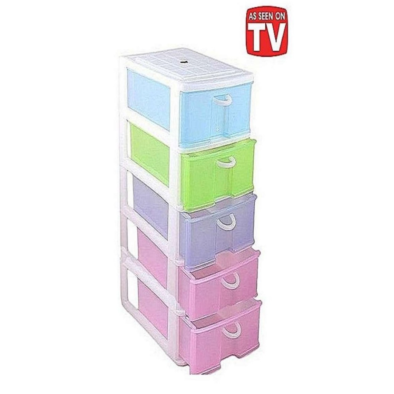 Storage Unit – 5 Drawers – Multicolor