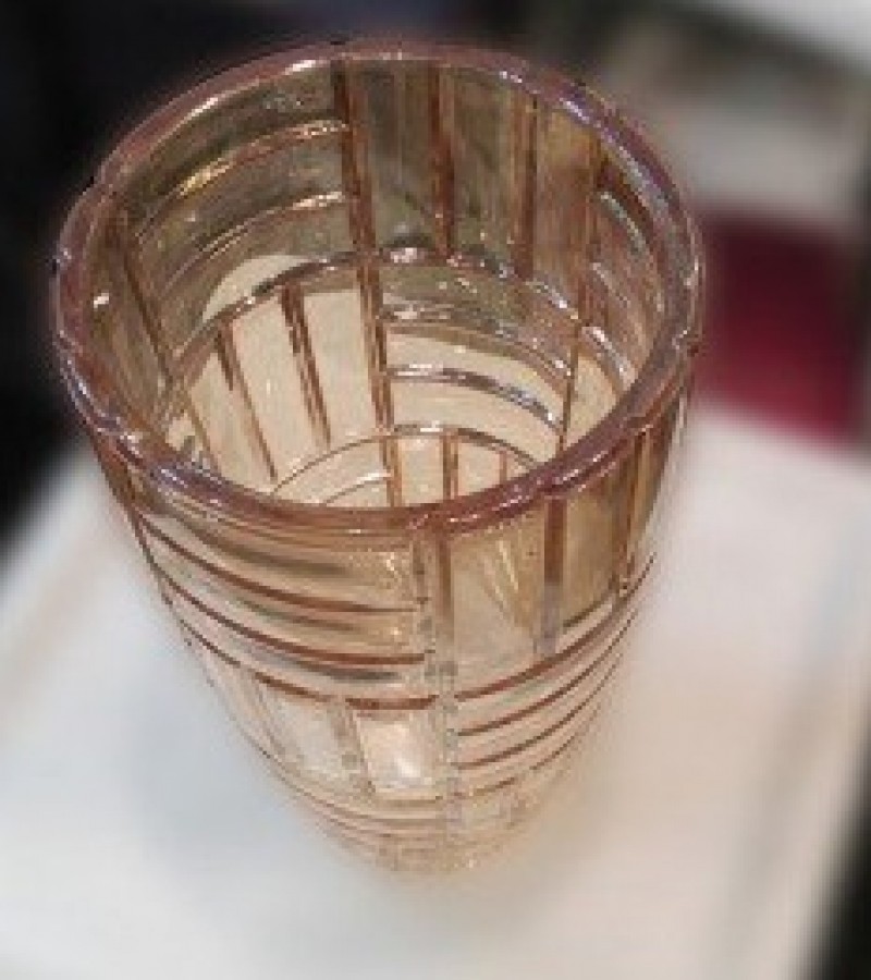Transparent Glass Vase Guldaan For Office & Home Decoration