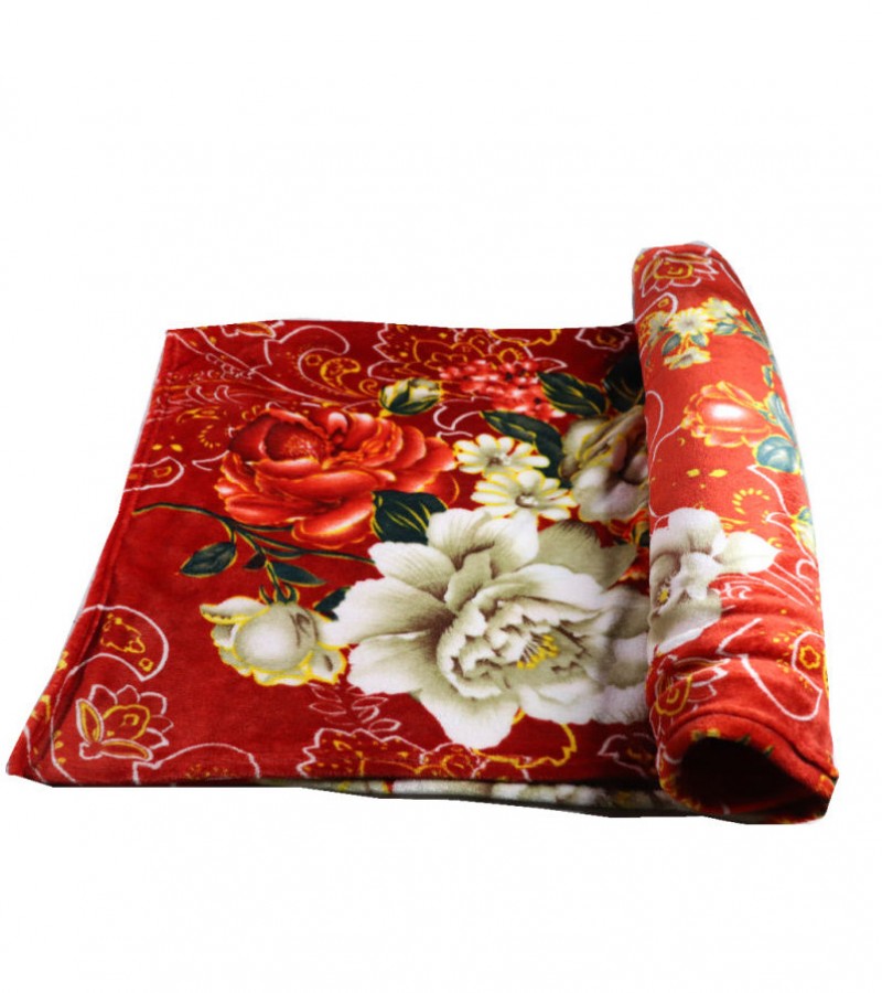 Velvet Ac Blanket single Bed L90XW54 inchs - Fleece Summer and winter Blanket