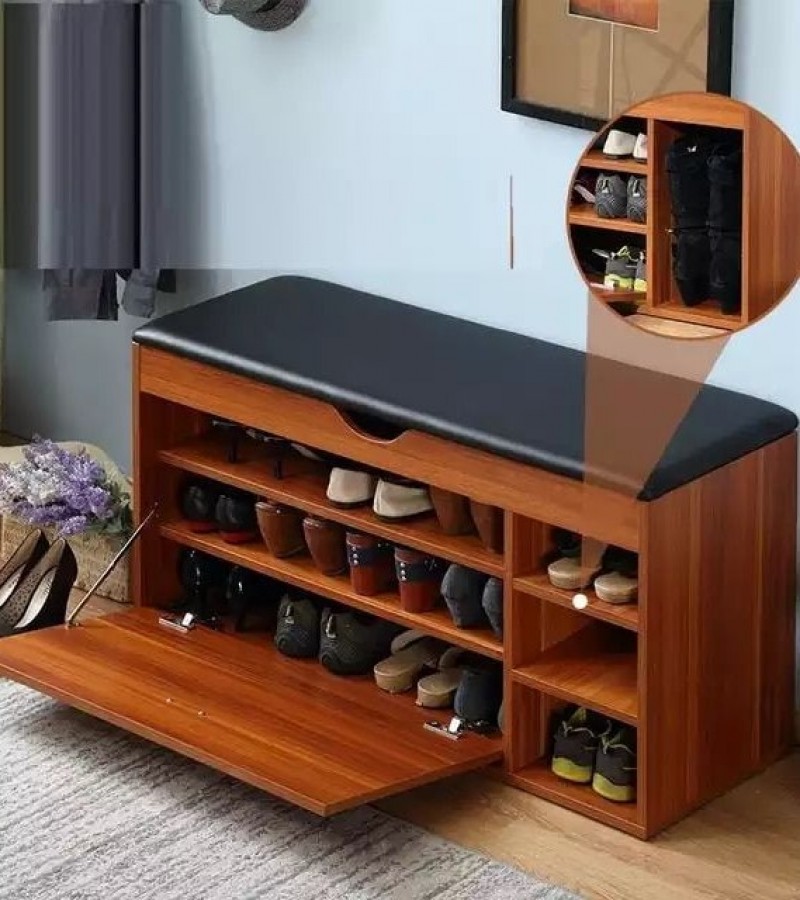 Wooden Shoe Organizer Rack / Cabinet