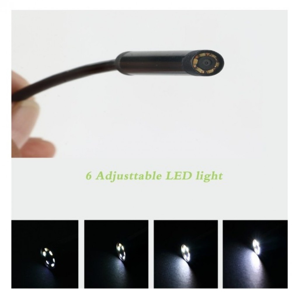 Mm Usb Endoscope Borescope Inspection Snake Camera Otg Micro Usb