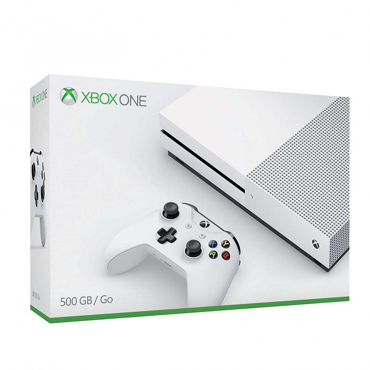 8. Microsoft Xbox One S Console – 500 GB Storage – Stream 4K Content