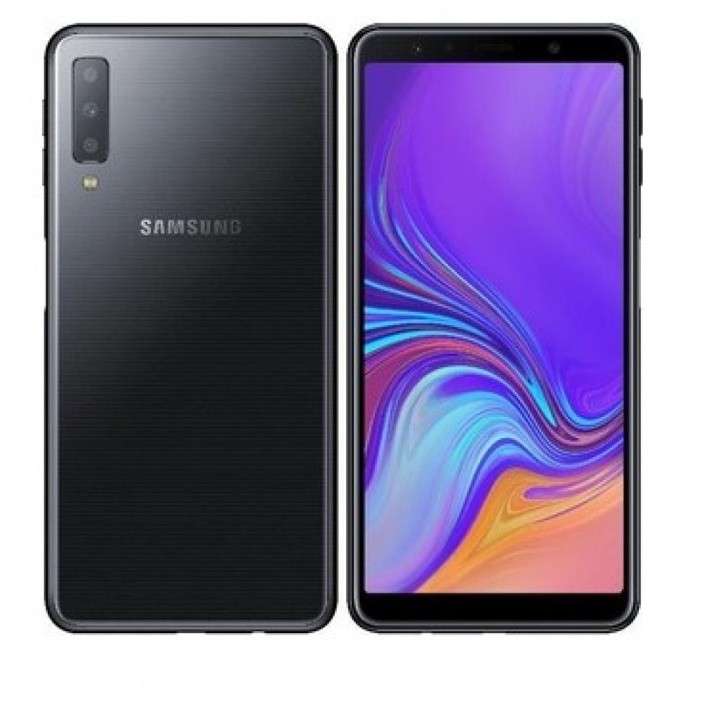 Samsung A7 2018 A770 – 128GB Memory – Triple 24+8+5 Back & 24 MP Front Camera  – 4GB RAM