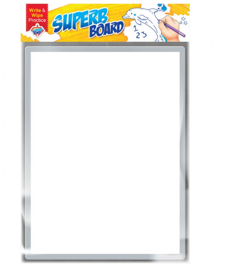 8" x 12" Formica Whiteboard - With Marker & Eraser | Premium Quality