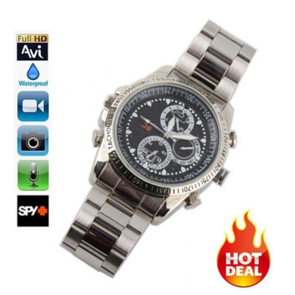 8gb spy dvr camera watch