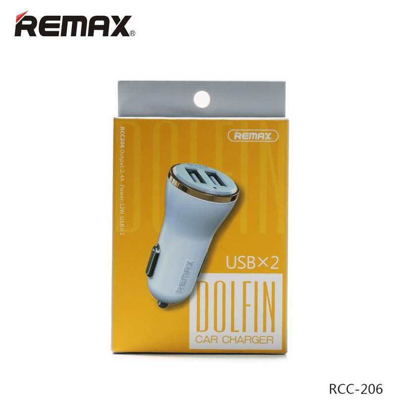 Dolfin Car Charger RCC206 by Remax