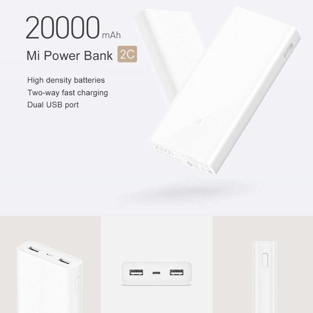 Mi 2C 20,000 mAh Power Bank