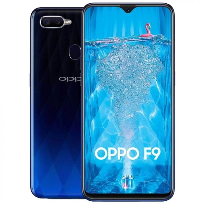 OPPO F9(6GB) - Rom  64 GB - Front Cam 25MP - 6.3 inches - 3500mAh Battery