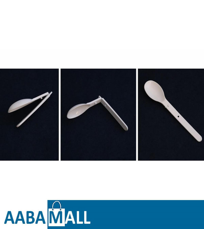 Pack Of 50 Disposable Foldable Spoons