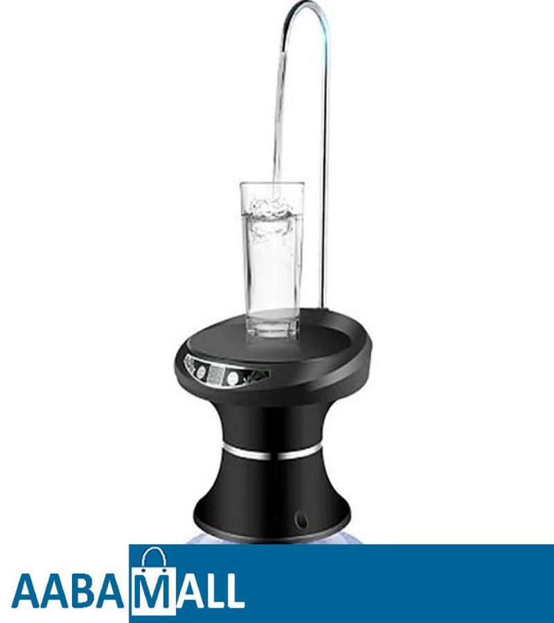 Water Bottle Dispensing Pump with Tray Rechargeable - Sale Price