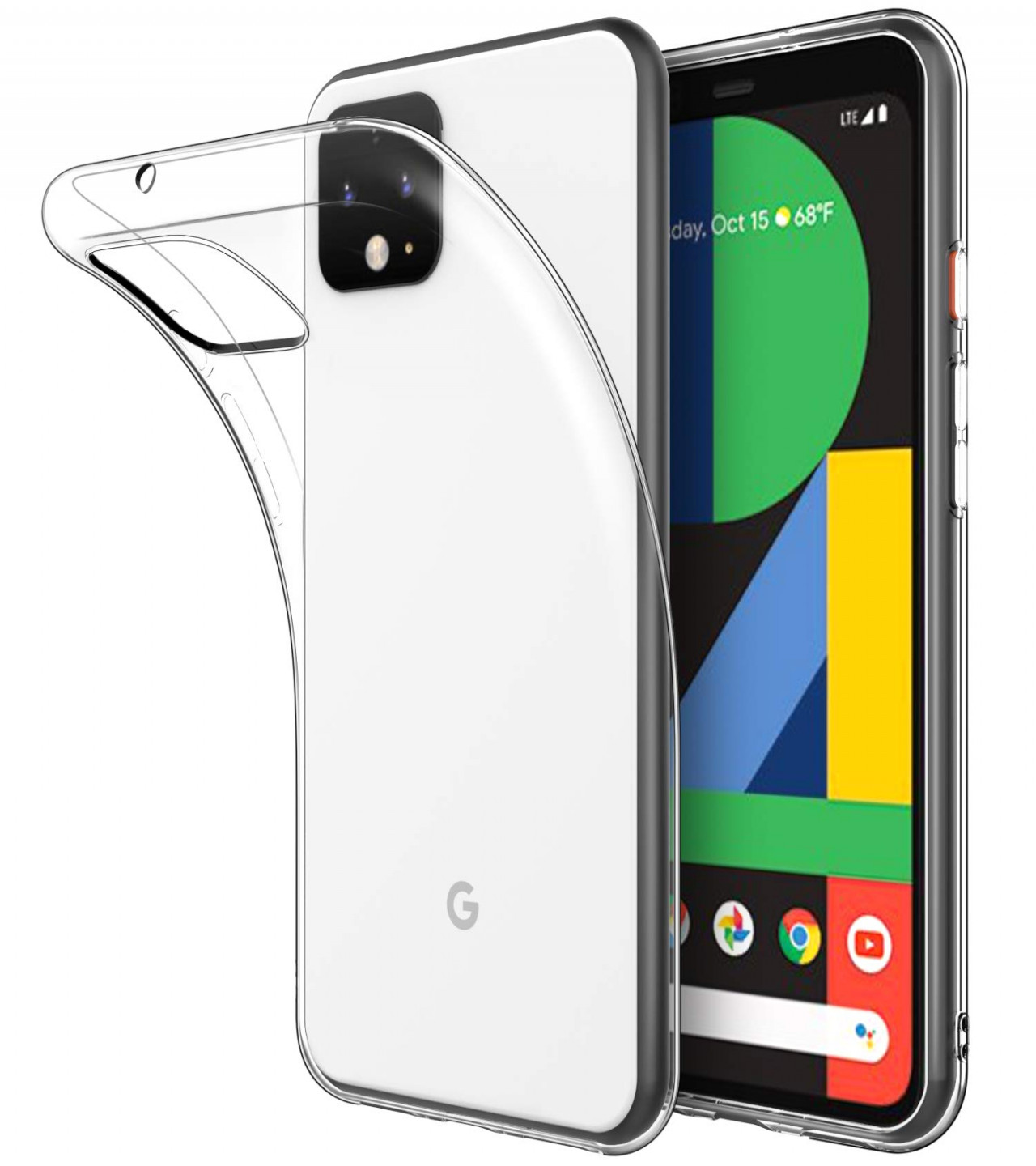 Magsafe Compatible Pixel 4xl Clear Case Google Pixel Clear Case