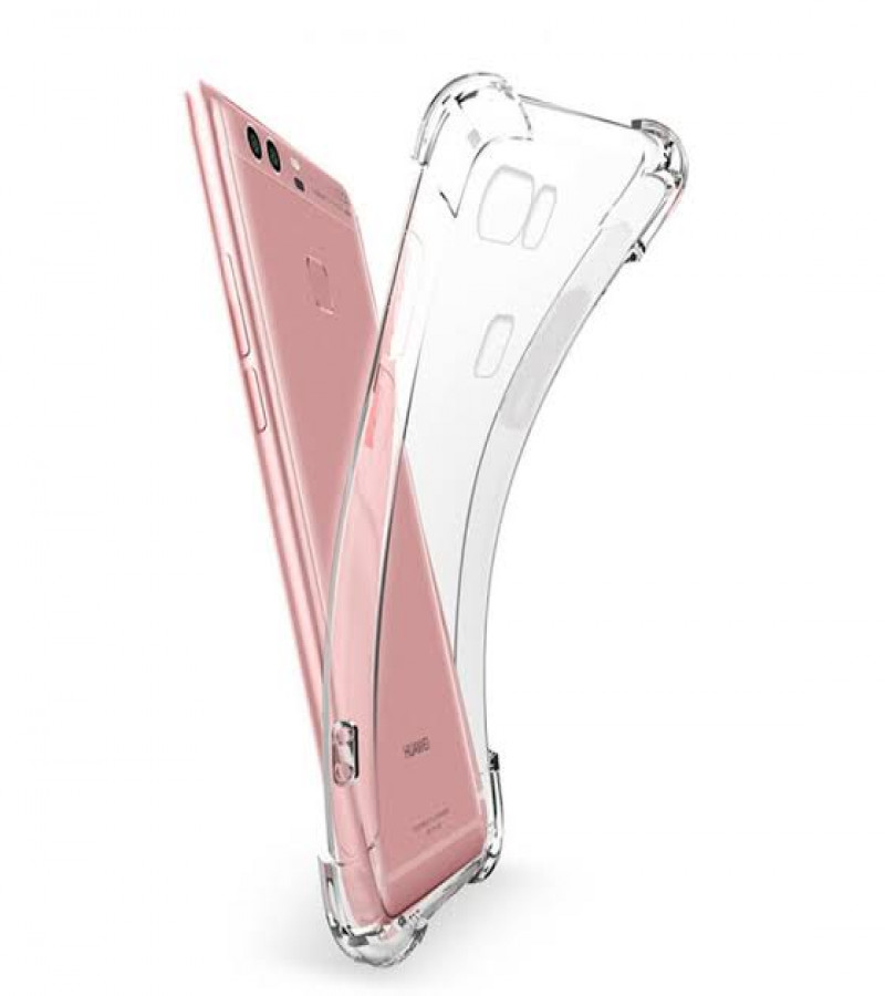 Huawei P9 Back Cover Transparent Extra Bumper Anti Shock Soft Clear Case Huawei P9